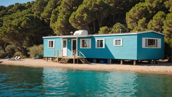 Location mobil home var : vos vacances les pieds dans l'eau !